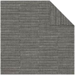 Kleurstaal Rolgordijn Recht raam 3663 Natuurvezel grijs