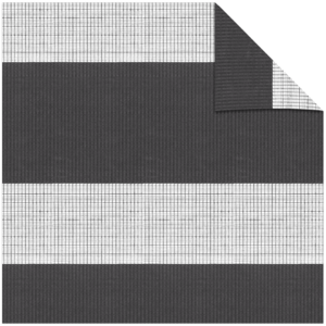 Kleurstaal Duo rolgordijn Draaikiepraam 4309 Antraciet